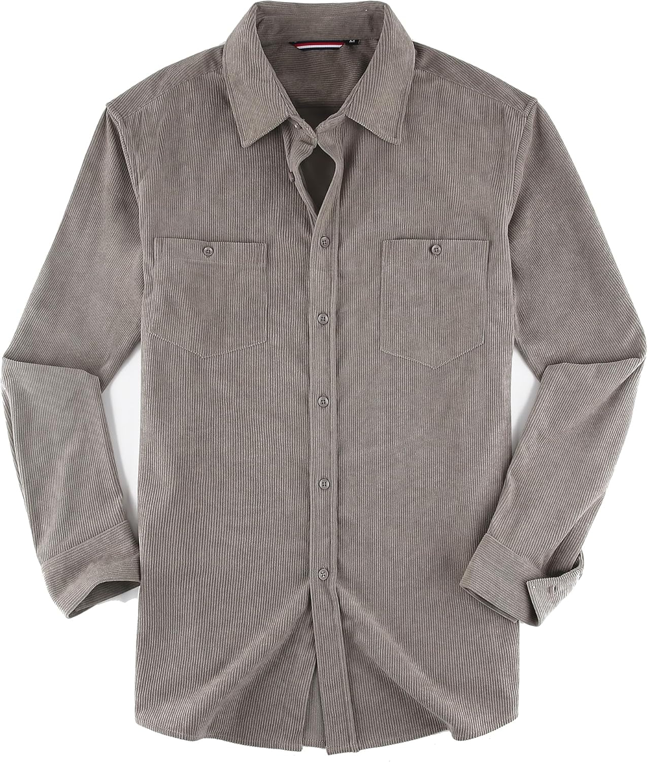 Mens Button down Shirts Flannel Shirt Long Sleeve
