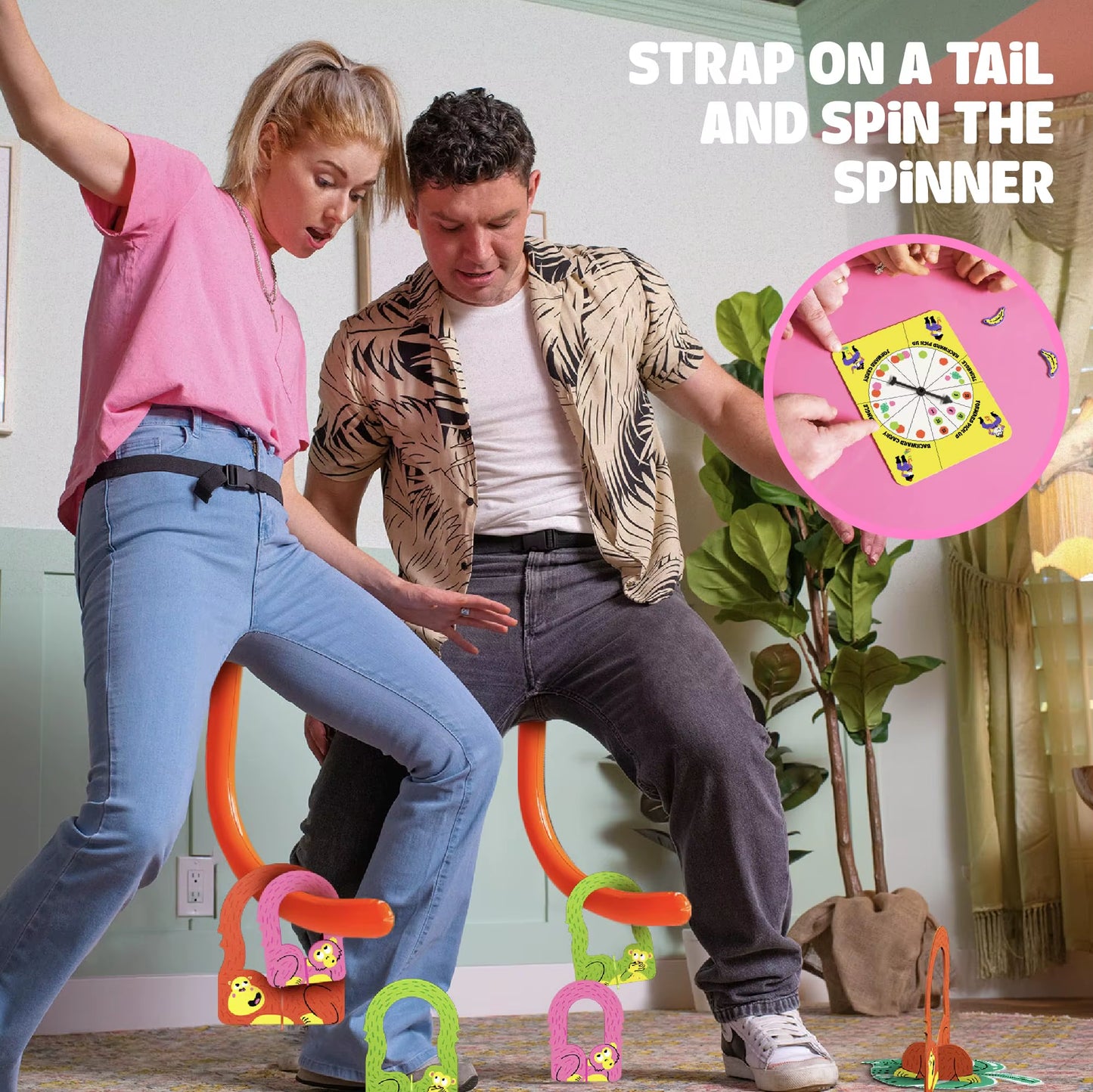 The Monkey Tail Game Funny Party Family Board Game for Kid Adult Spots Toy Christmas Thanksgiving Birthday Gift