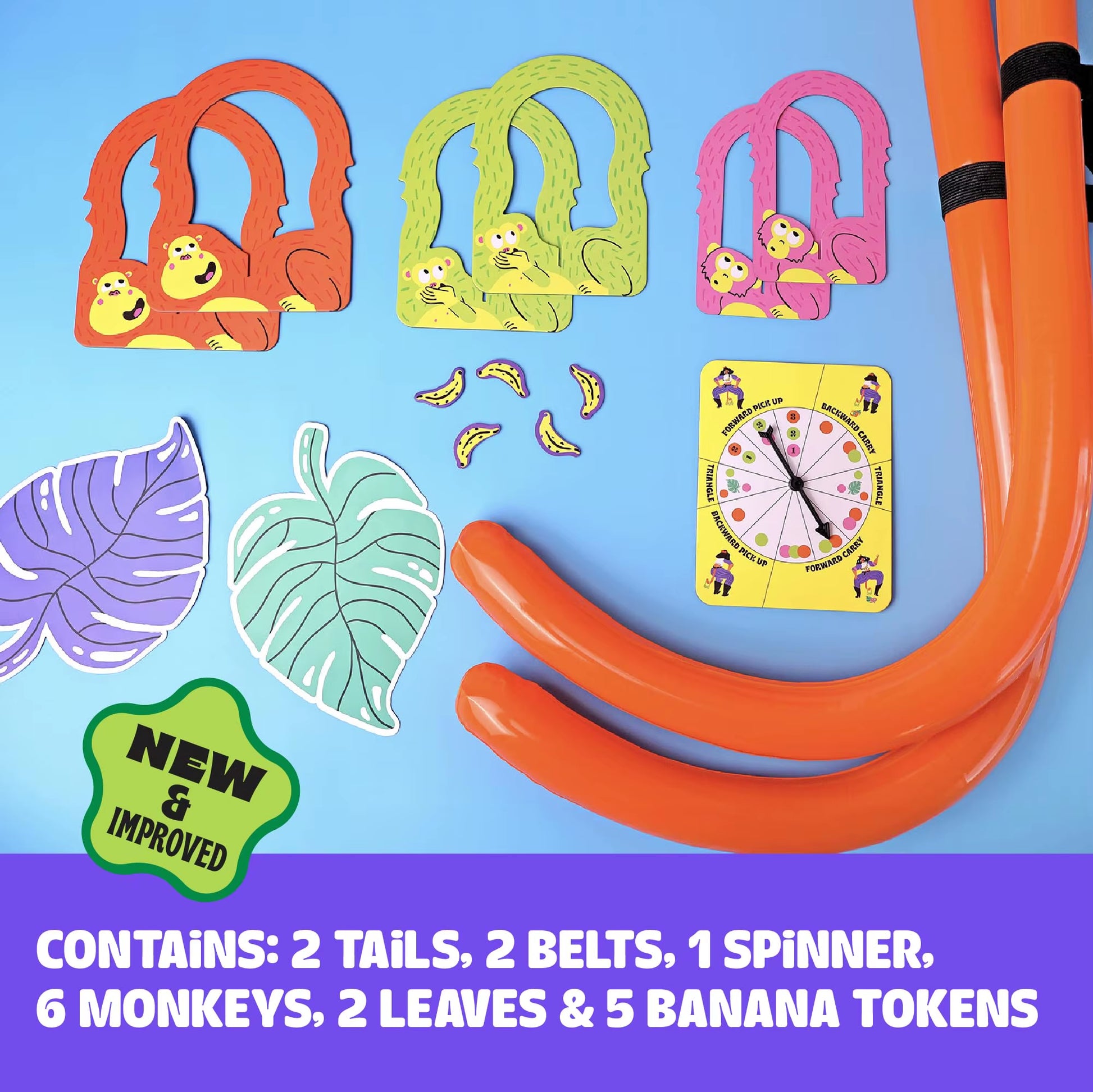 The Monkey Tail Game Funny Party Family Board Game for Kid Adult Spots Toy Christmas Thanksgiving Birthday Gift