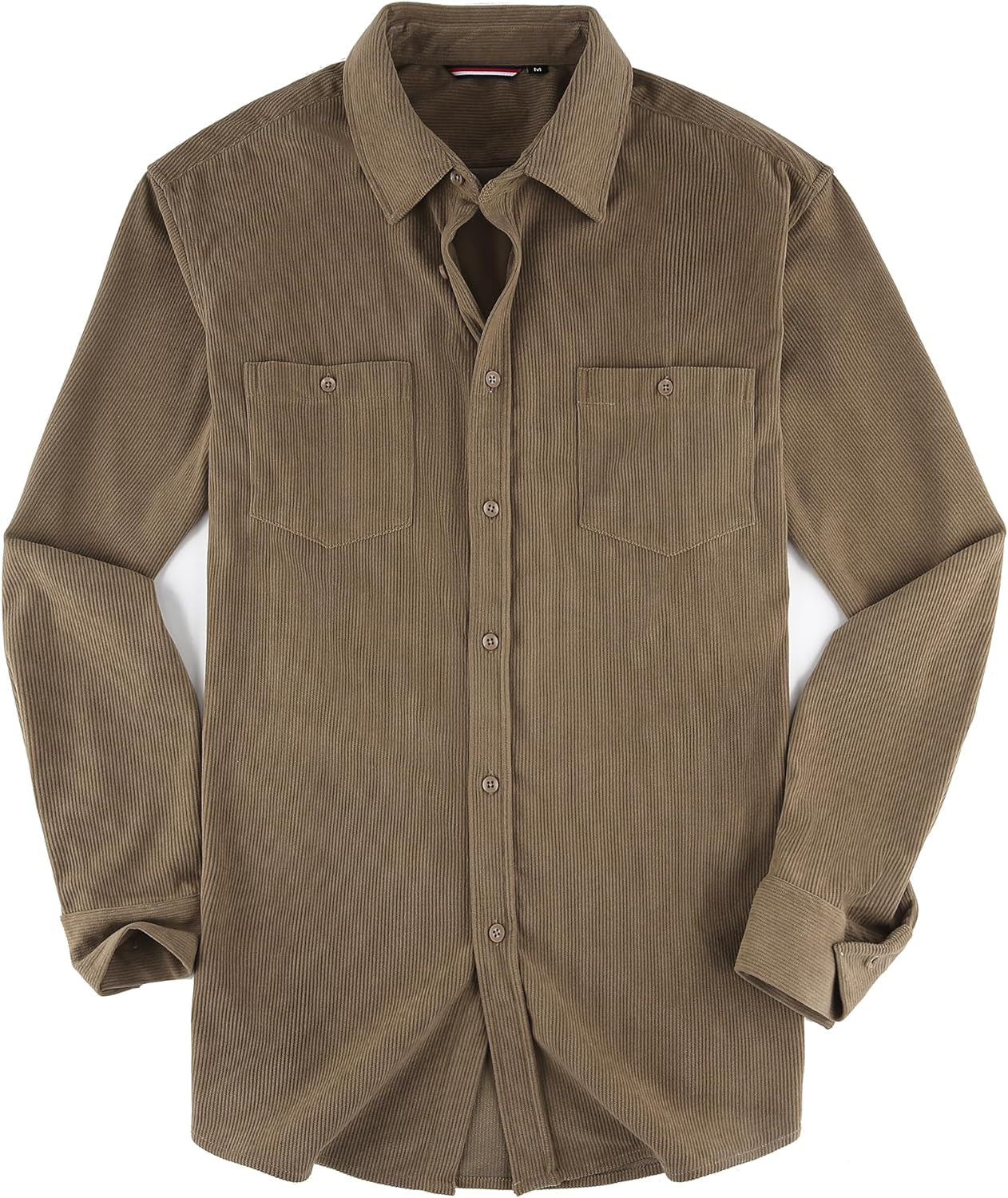 Mens Button down Shirts Flannel Shirt Long Sleeve